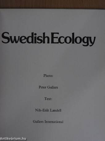 Swedish Ecology