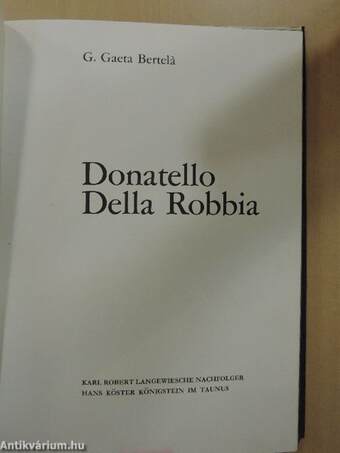 Donatello - Della Robbia