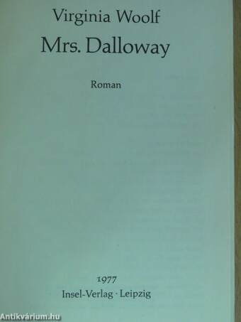 Mrs. Dalloway