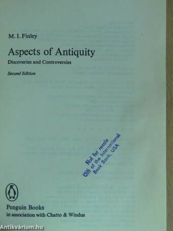 Aspects of Antiquity