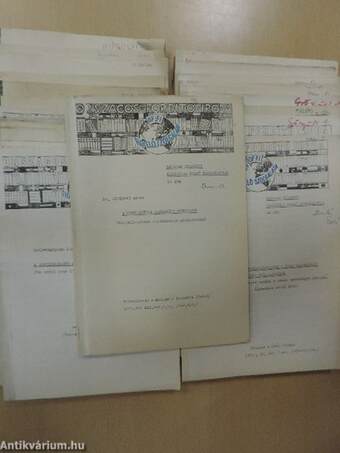Egyedi gyűjtemény az "Országos Fordító Iroda OFFI Figyelő Szolgálata válogatott fordításaiból (25 db)