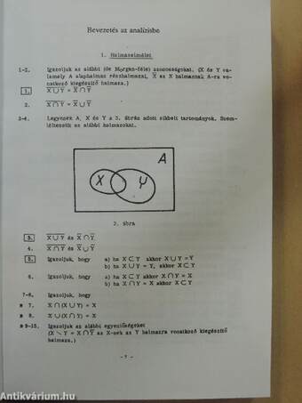 Matematika példatár I-II.