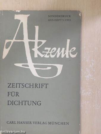 Akzente 5/1955