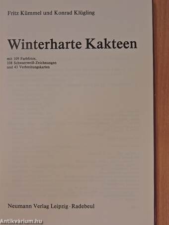 Winterharte Kakteen