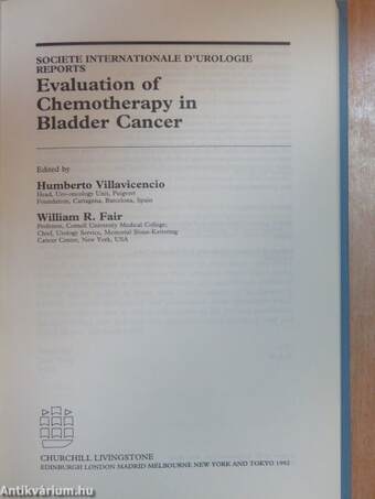 Evaluation of Chemotherapy in Bladder Cancer