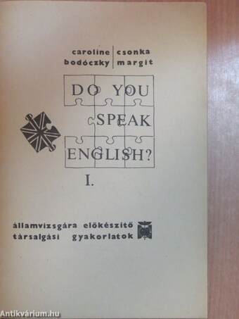 Do you speak English? I. (töredék)