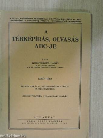 A térképírás, olvasás ABC-je I. (töredék)