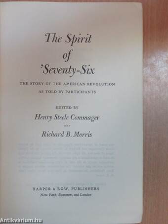 The Spirit of 'Seventy-Six