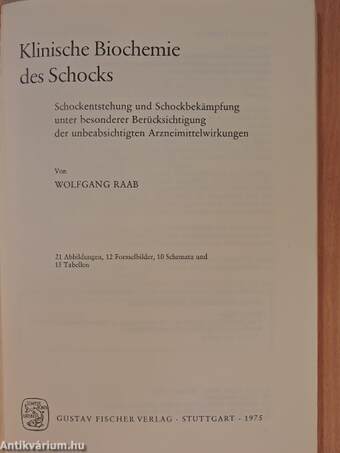 Klinische Biochemie des Schocks