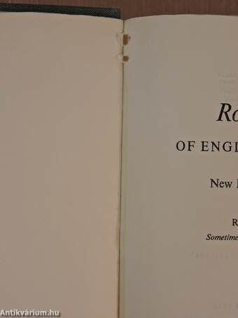 Roget's Thesaurus of English Words and Phrases