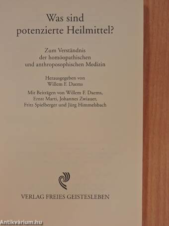 Was sind potenzierte Heilmittel?