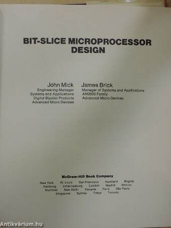 Bit-Slice Microprocessor Design