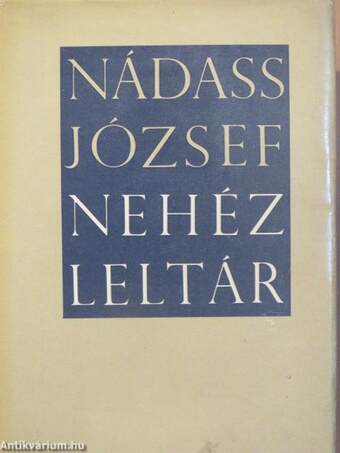 Nehéz leltár 1-2.