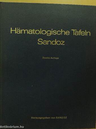 Hämatologische Tafeln Sandoz