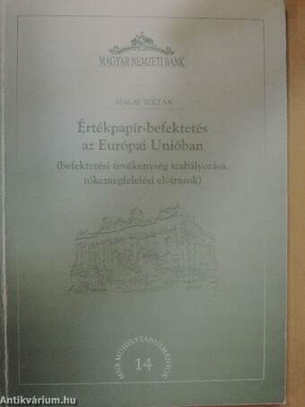 Értékpapír-befektetés az Európai Unióban