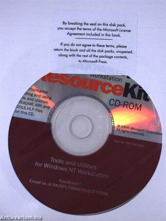 Microsoft Windows NT Workstation Resource Kit - CD-vel