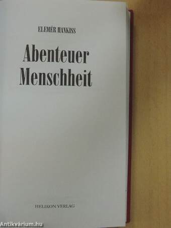 Abenteuer Menschheit