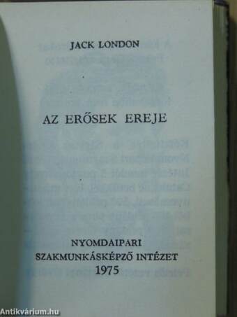 Jack London 1-4. (minikönyv)