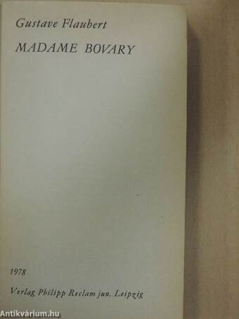 Madame Bovary