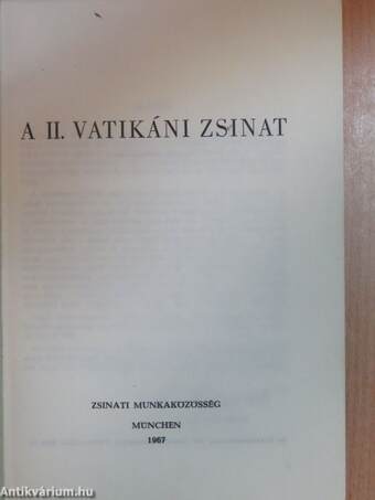 A II. vatikáni zsinat