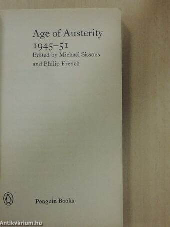 Age of Austerity 1945-51