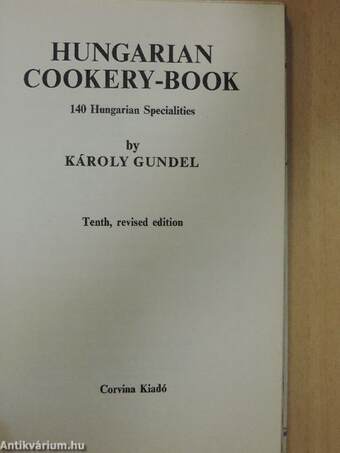 Hungarian Cookery-Book