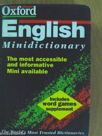 The Oxford English Minidictionary