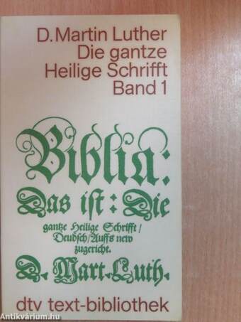 Biblia - Das ist die gantze Heilige Schrifft 1-3.