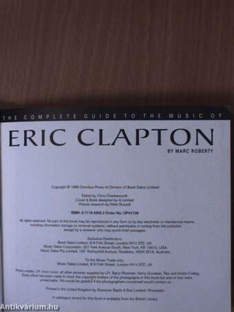 The Complete Guide to the Music of Eric Clapton