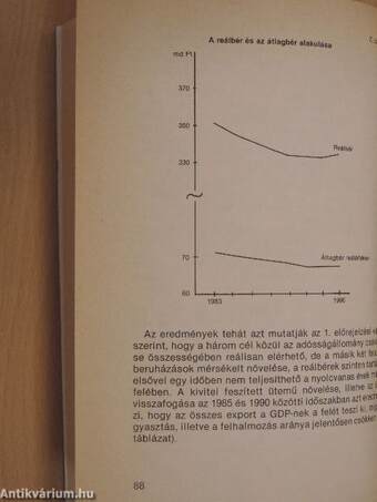 Gazdaság és társadalom a nyolcvanas években Magyarországon III.