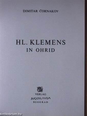 HL. Klemens in Ohrid