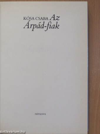 Az Árpád-fiak