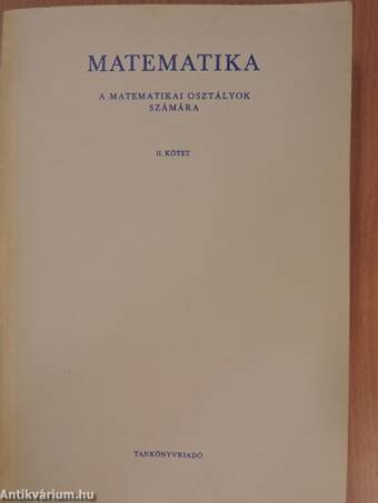 Matematika II.