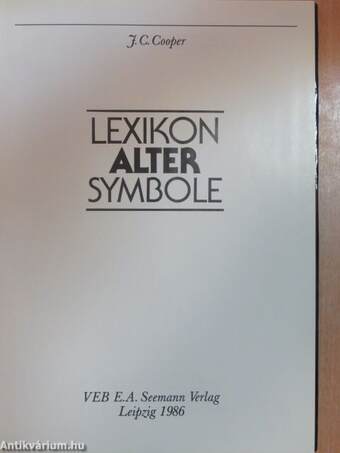 Lexikon alter Symbole