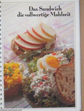 Das Sandwich die vollwertige Mahlzeit