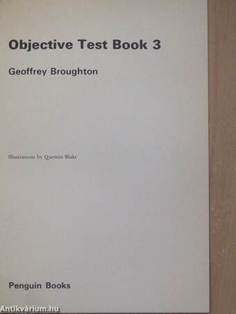 Objective Test Book 3.