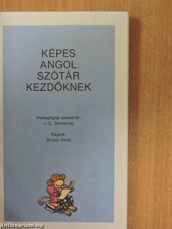 Képes angol szótár kezdőknek