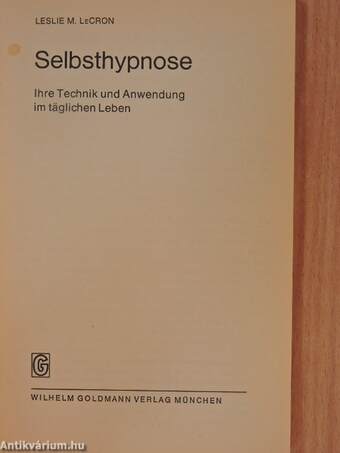 Selbsthypnose