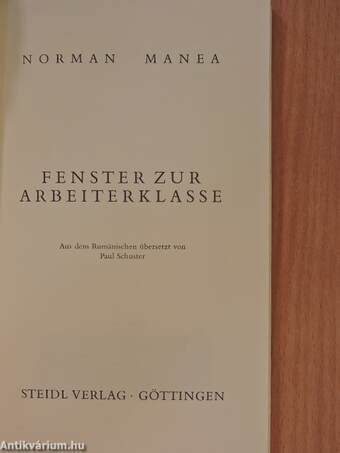 Fenster zur Arbeiterklasse