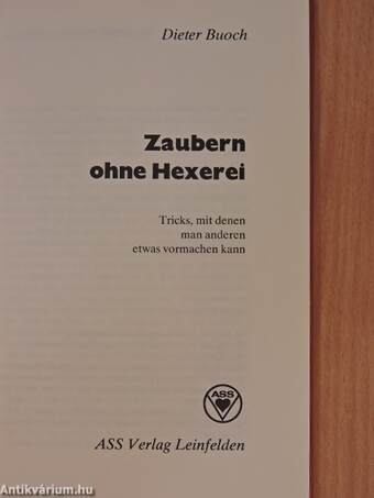 Zaubern ohne Hexerei