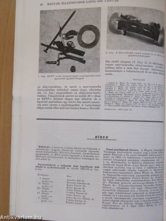 Magyar Állatorvosok Lapja 1989. január-december