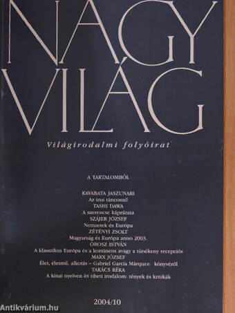 Nagyvilág 2004. október