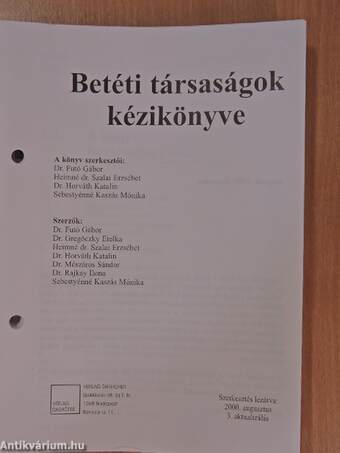 Betéti társaságok kézikönyve - CD-vel