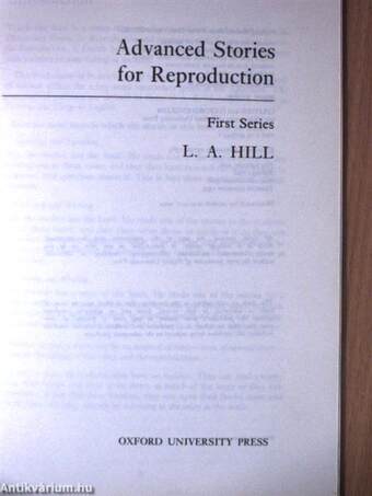 Advanced Stories for Reproduction 1.