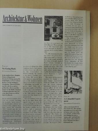 Architektur & Wohnen Juni/Juli 1991