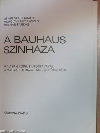 A Bauhaus színháza