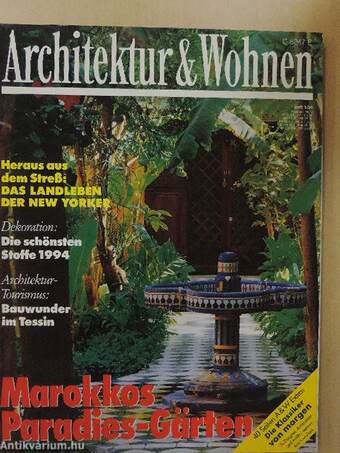 Architektur & Wohnen Februar/März 1994