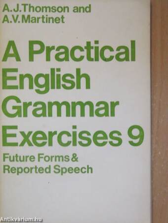 A Practical English Grammar Exercises 9