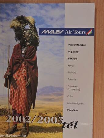 Malév Air Tours 2002/2003. tél