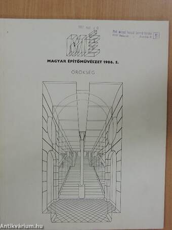 Magyar Építőművészet 1986/5.